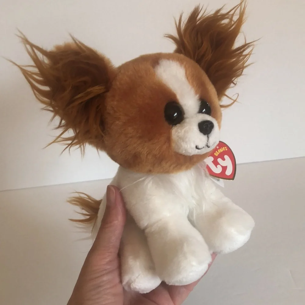 Velve Ty Original Beanies Barks Dog Plush With Swing Tag - Picture 2 of 11